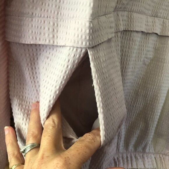 Lululemon 6 Pack Light Pullover *Packable Porcelain Pink - Picture 6 of 7